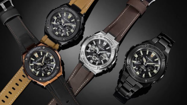 G-Shock G-Steel Tough Leather