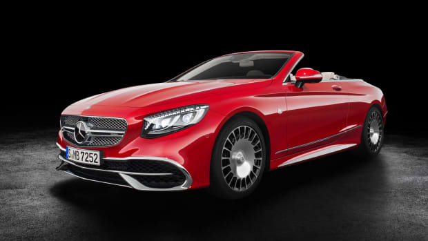Mercedes Maybach S650 Cabriolet Front Quarter
