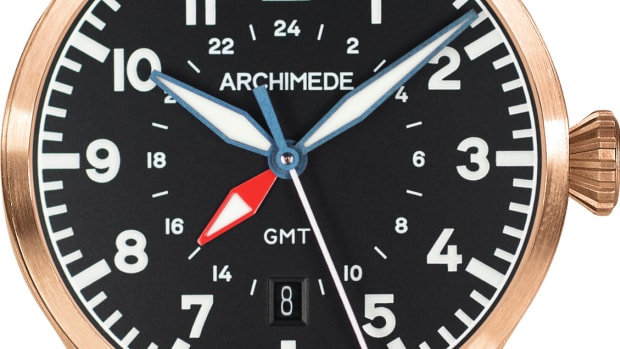 Archimede Bronze GMT 42mm