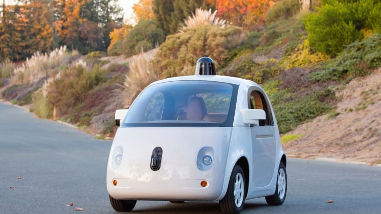 Google reveals the prototype of its self-driving car.
