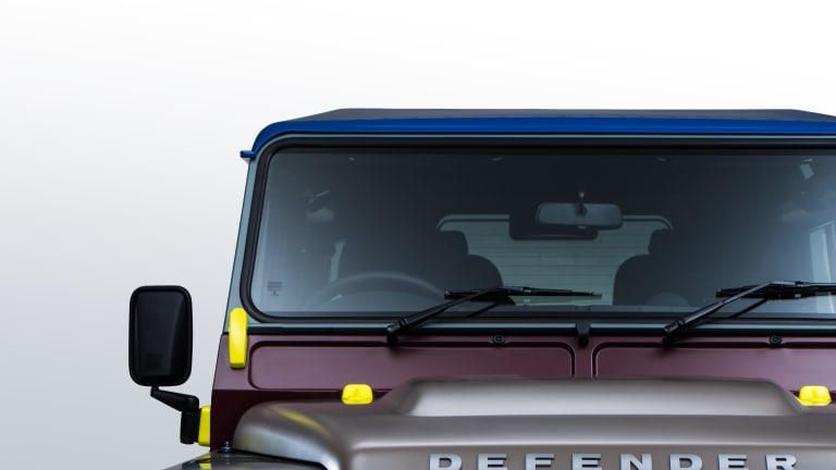 Paul Smith teams up with Land Rover for a one of a kind Defender