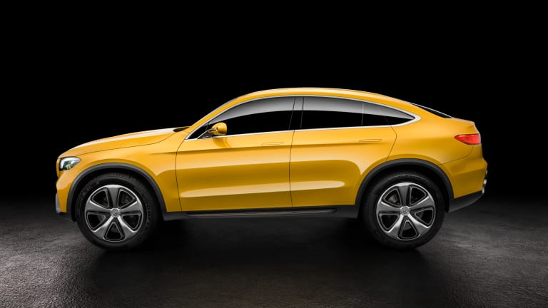 The Mercedes Concept GLC Coupe