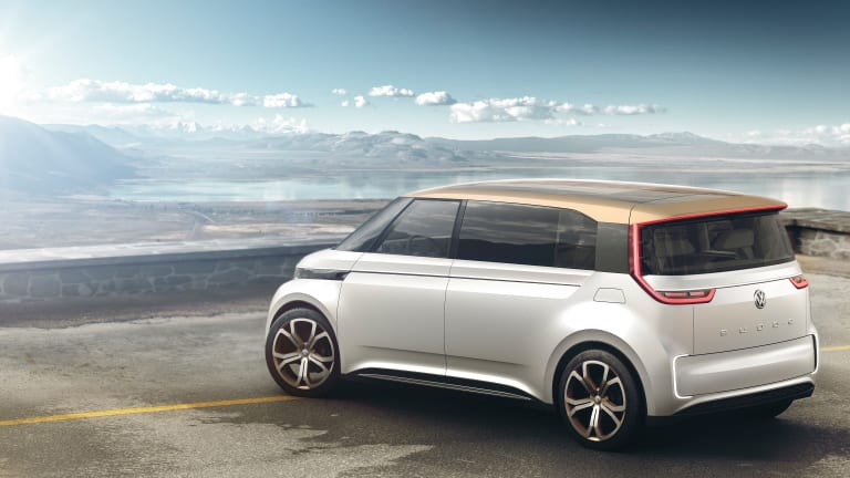 VW previews its electric vehicle platform with the BUDD-e concept