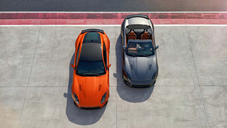 Jaguar previews its 200 mph F-TYPE SVR