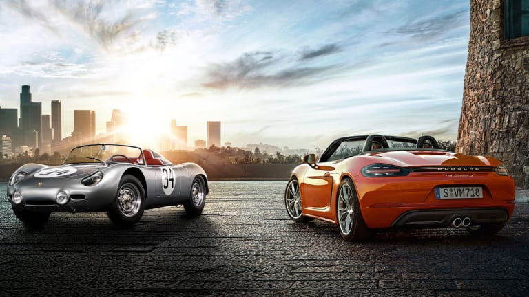 Porsche's new Boxster follows in the footsteps of the original 718