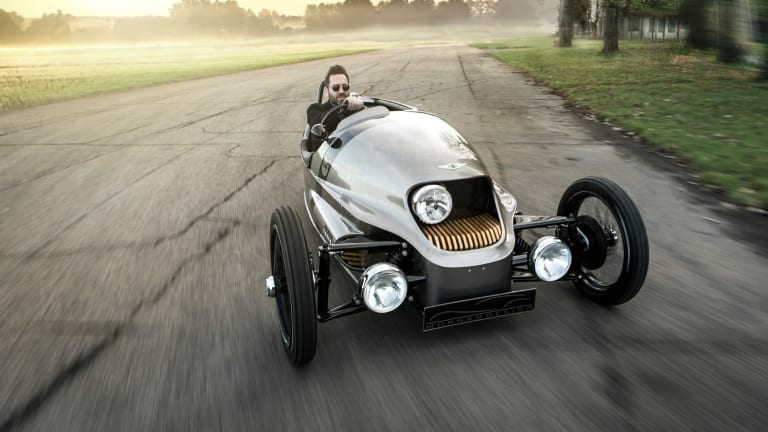 The famed Morgan 3-Wheeler goes all-electric with the new EV3
