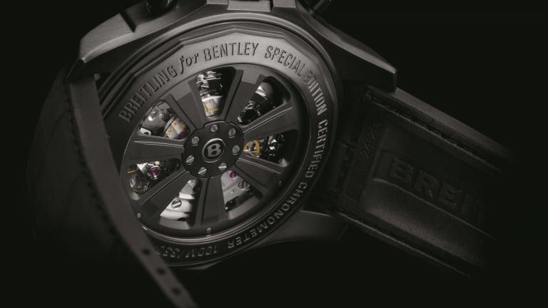 Breitling builds the perfect watch to match your blacked-out Bentley
