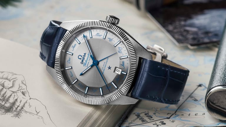 Omega adds an Annual Calendar to its Globemaster line