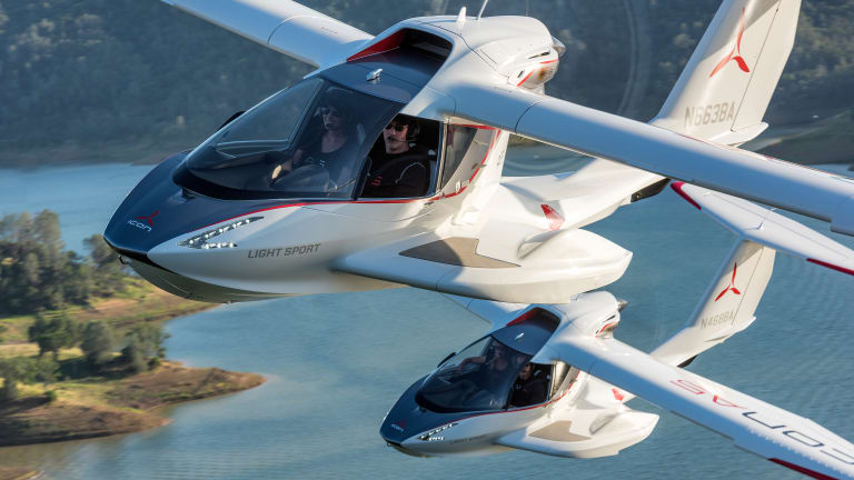 Earning our wings in Icon's A5 sport plane