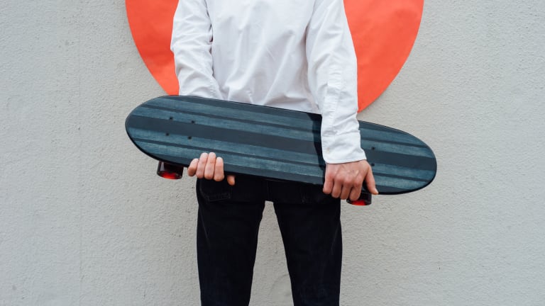 Side Project Skateboards Natural Indigo Collection