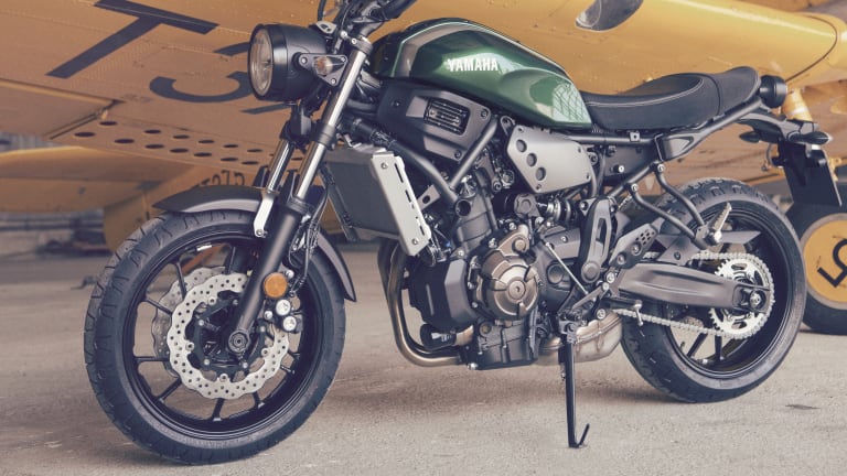 Yamaha reveals its answer to the Ducati Scrambler, the XSR700