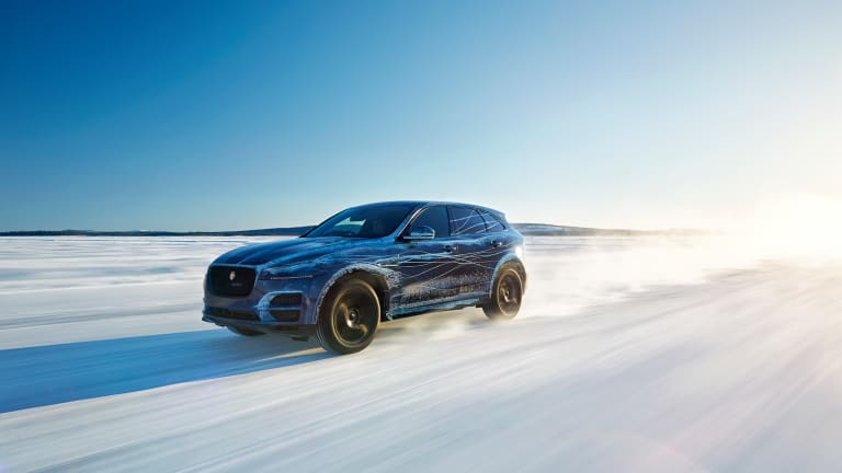 Jaguar puts the highly-anticipated F-Pace through wringer in its latest preview