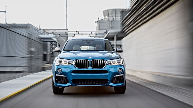 BMW's turbo-charged crossover, the X4 M40i