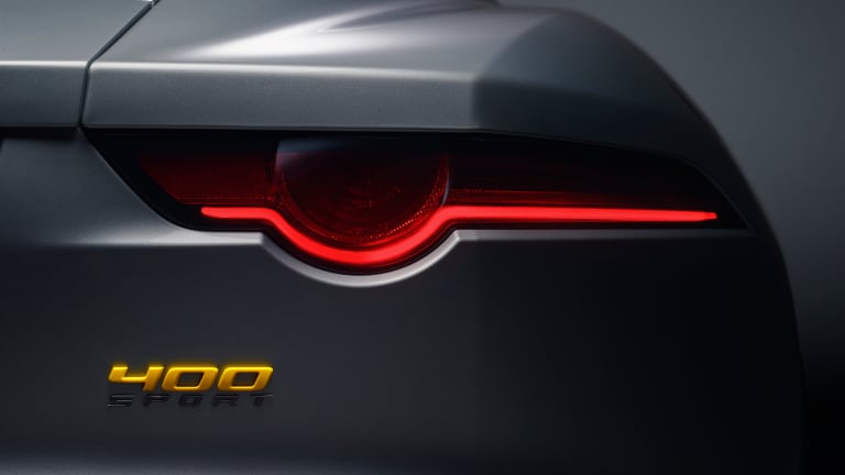 The Jaguar F-Type 400 Sport reveals the performance car's first refresh