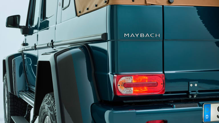 Mercedes Maybach unveils an ultra-luxurious, V-12 powered G-Wagen