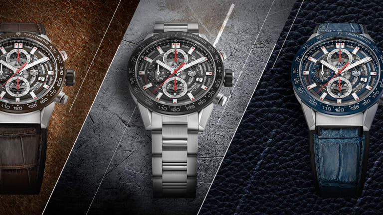 Tag Heuer refines its Carrera Heuer-01 for 2017