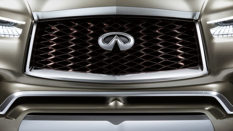Infiniti fully unveils its behemoth of a luxury SUV concept, the QX80 Monograph