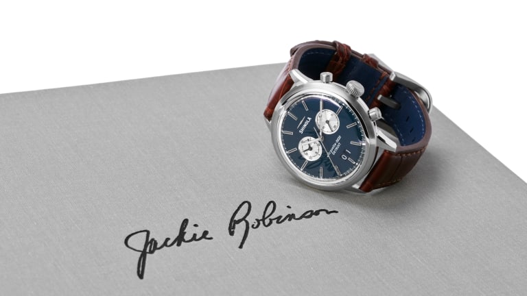 Shinola's Great American Series tips its hat to baseball legend, Jackie Robinson