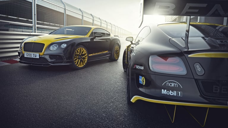 Bentley releases a two-tone limited edition to mark its entry in the Nürburgring 24 Hours