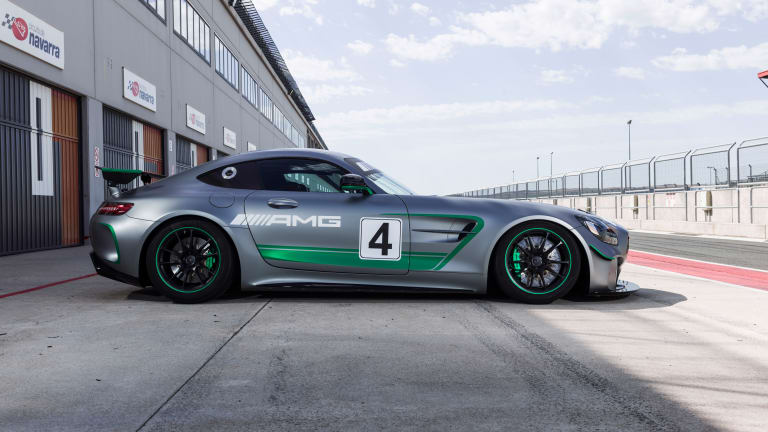 Mercedes reveals its latest competition car, the AMG GT4