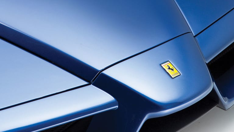 This Blu Tour de France Enzo will make you forget about Ferrari Red