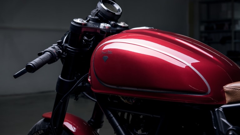 Diamond Atelier unveils their first custom Ducati