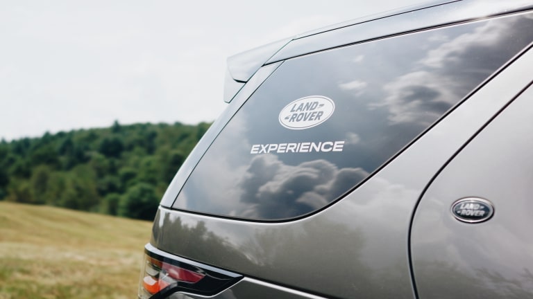 Getting a crash course in Off-Roading 101 at the Land Rover Experience