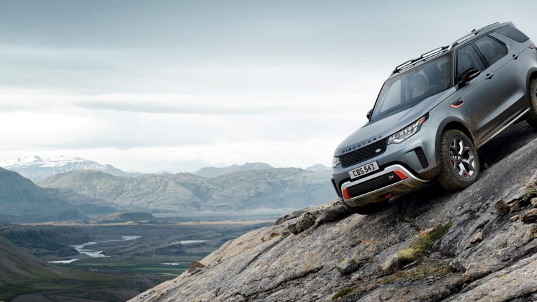 Land Rover charges into the mountains with the Discovery SVX Concept
