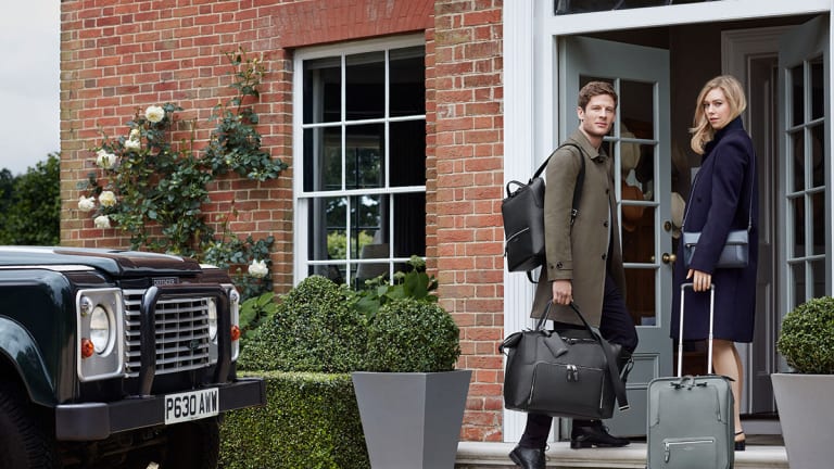 Smythson introduces its first carry-on luggage collection