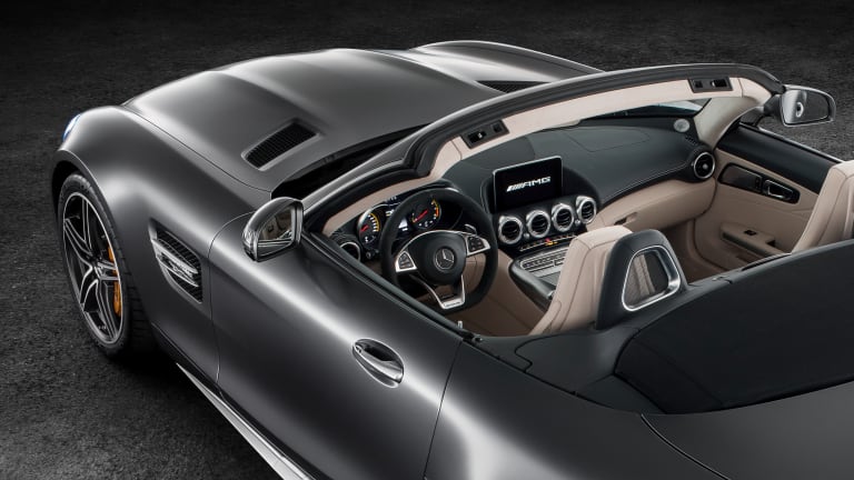 The AMG GT goes roofless with a new roadster variant