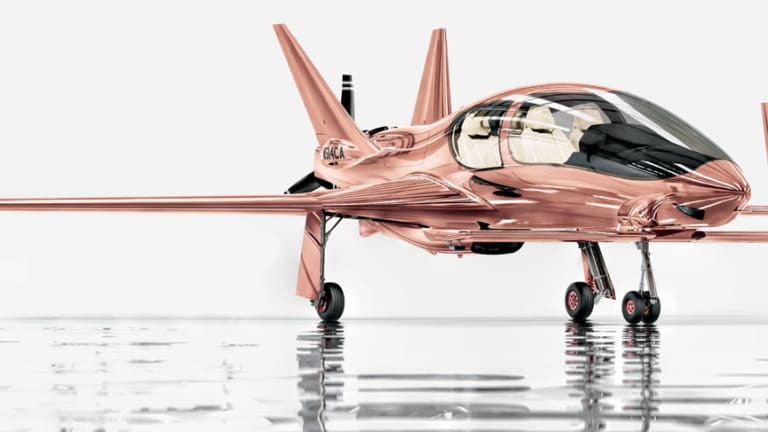 What can $1.5 million buy you today? Well, how about a rose gold airplane?