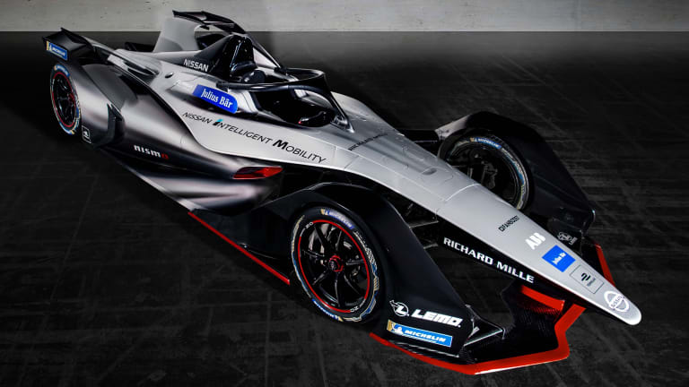 Nissan debuts one of the best looking Formula E Gen2 cars yet