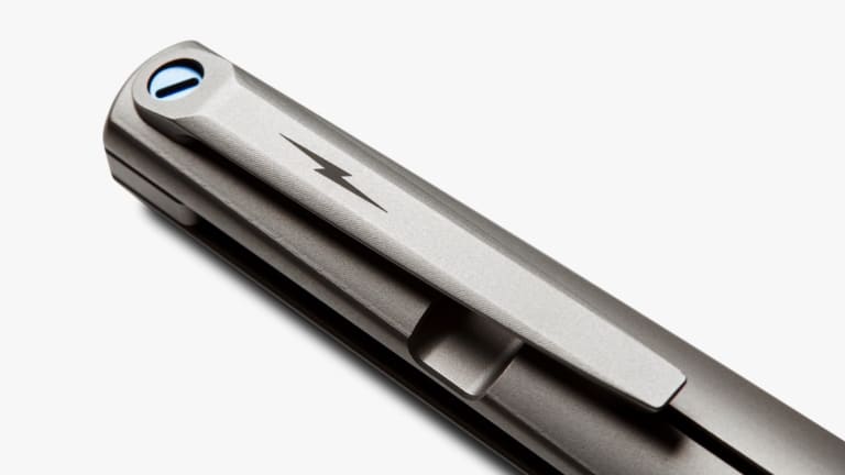 Shinola and Zieba New York's pocket knife is a titanium beauty
