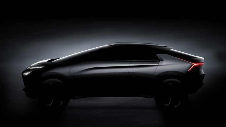 Mitsubishi's e-EVOLUTION CONCEPT teases an all-electric, high performance future