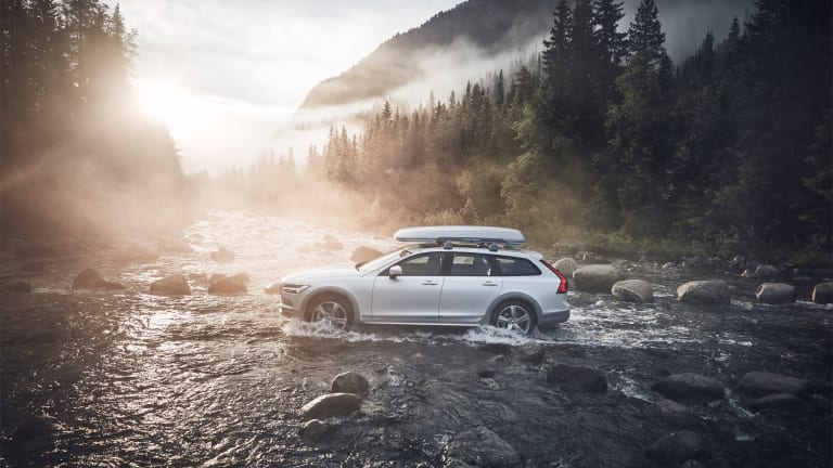 Volvo launches into this year's Ocean Race with a special edition V90 Cross Country