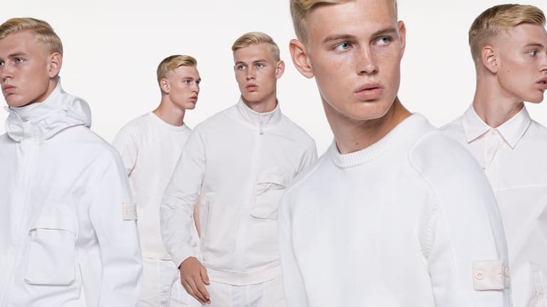 Stone Island goes fully monochromatic for their 'Ghost Piece' collection