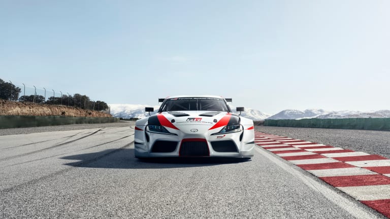 Toyota previews the return of the Supra in a new racing concept
