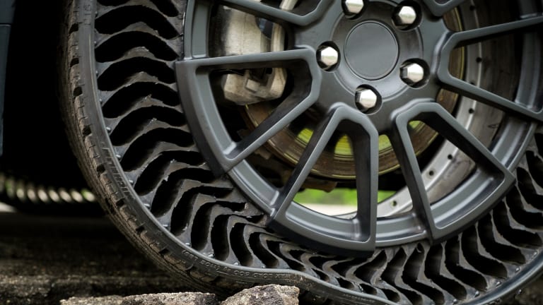Michelin's Uptis wants to take the air out of your tires