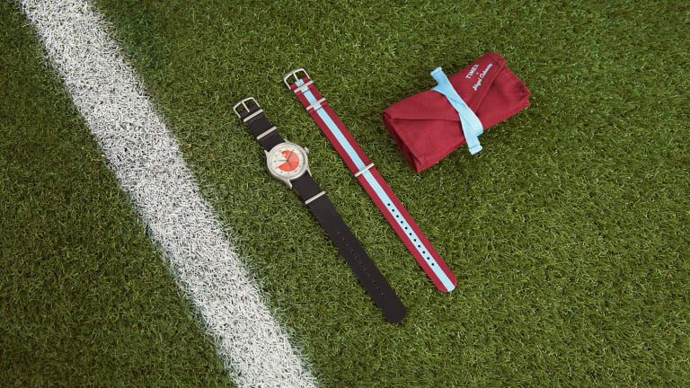 Nigel Cabourn and Timex's second collaboration celebrates the designer's love for soccer