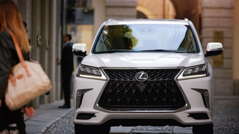 The 2020 Lexus Lx570 Introduces A Bold Front End With Its