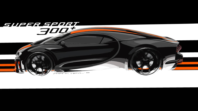 Bugatti announces production of the $4,000,000 Chiron Super Sport 300+