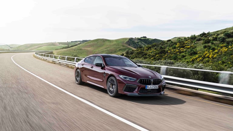 BMW's new M8 Gran Coupe brings the four-door fury