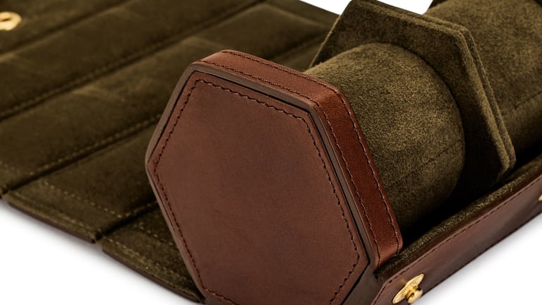 Bennett Winch crafts the ideal watch roll for the discerning traveler