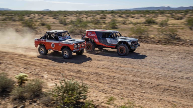 Ford teases the new Bronco with a Baja-ready Bronco R prototype