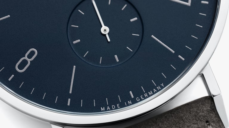 Nomos releases the Tangente in an unforgettable midnight blue