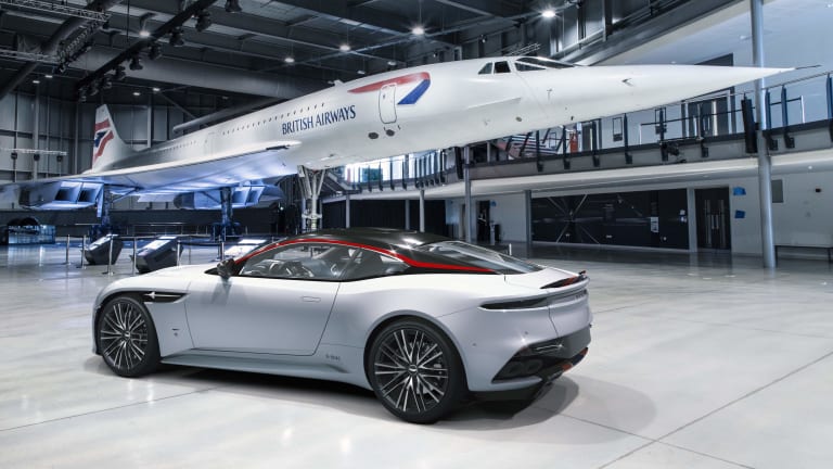 Aston Martin celebrates an aviation icon with the DBS Superleggera Concorde