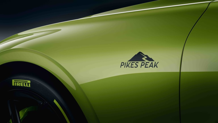Bentley celebrates its recent Pikes Peak victory with a special edition Continental GT