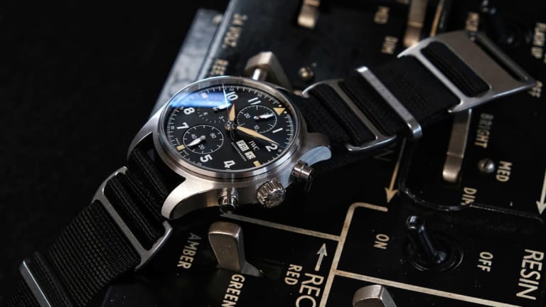 GGB's Spitfire strap is the perfect complement to any tool watch