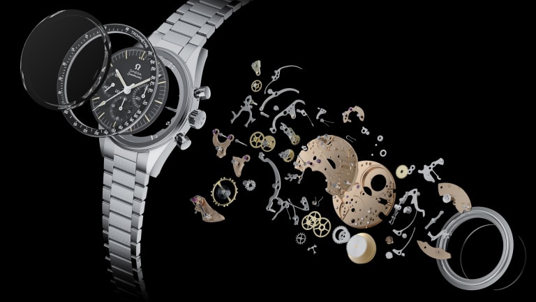 Omega unveils its revamped Speedmaster Moonwatch 321 in stainless steel