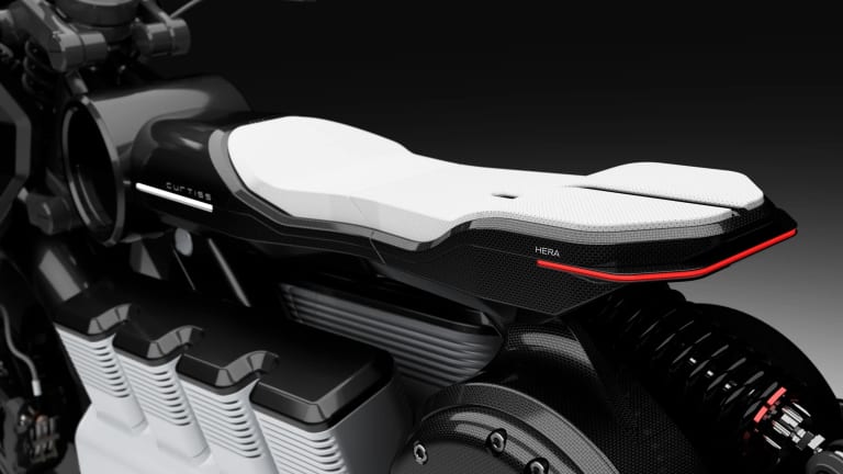 Curtiss reveals the production version of their flagship electric motorcycle